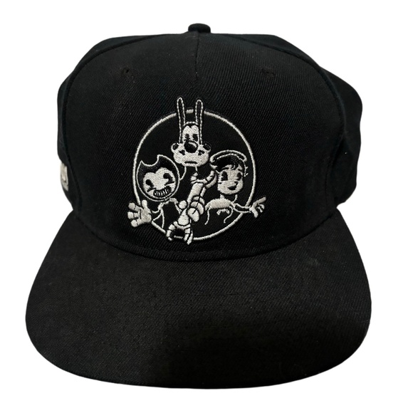 Other - Unisex Adult Bendy and the Ink Machine Snapback Cap in Black
